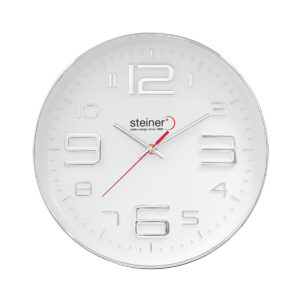 Reloj de Pared | Análogo Ø 30CM – STWA23-6047GB - Plateado